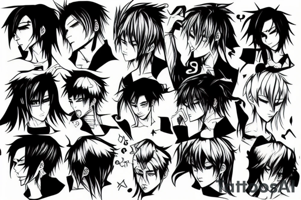 Manga yaoi tattoo idea