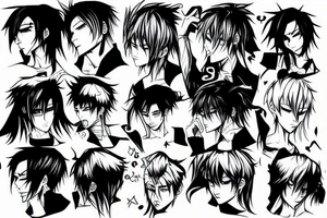 Manga yaoi tattoo idea