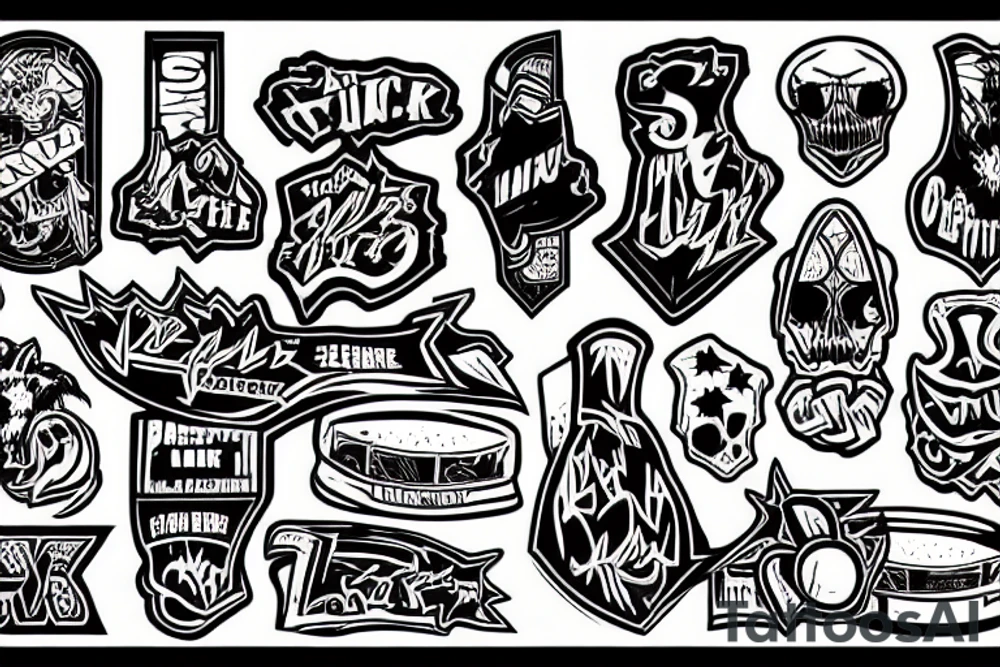 title fight tattoo idea