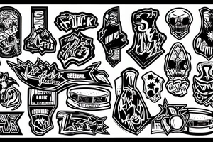 title fight tattoo idea
