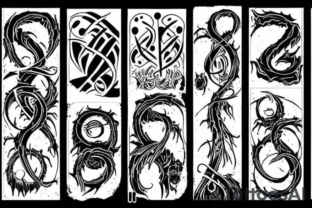 Deathcore tattoo idea