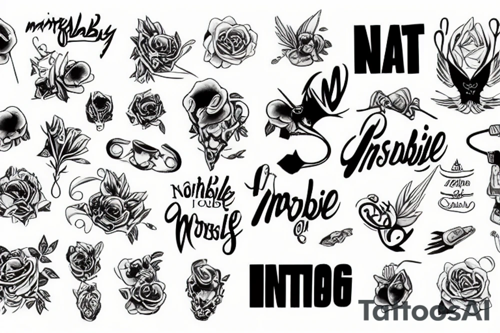 Nothing is impossible tattoo idea