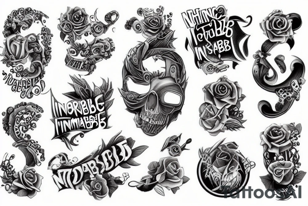 Nothing is impossible tattoo idea