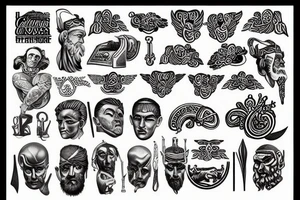 Greeks god tattoo idea