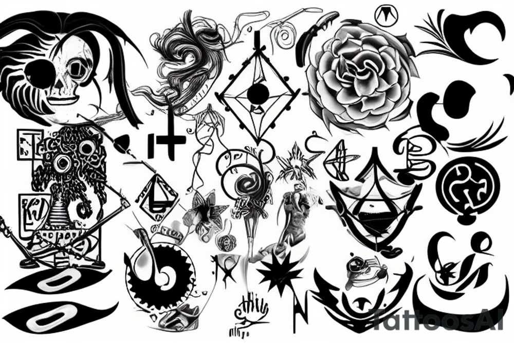 pi symbol tattoo idea
