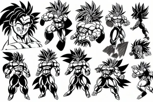 broly tattoo idea