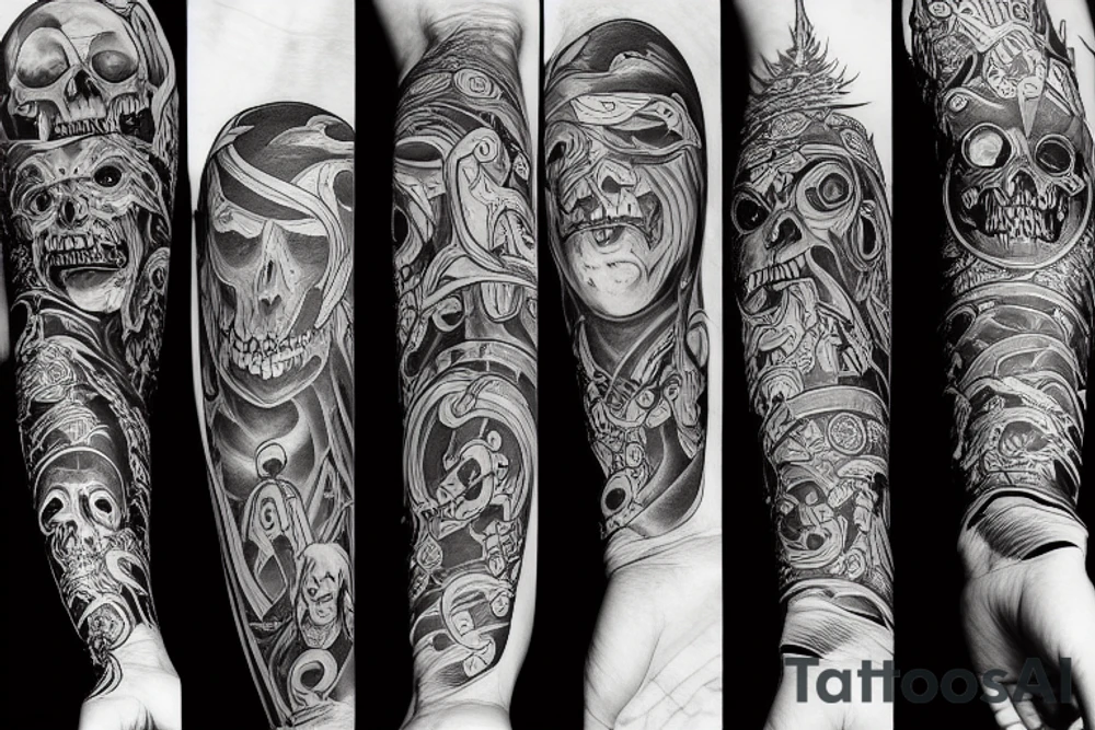 THE UNION OF DEMONS AND HUMANS tattoo idea