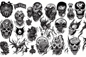 THE UNION OF DEMONS AND HUMANS tattoo idea