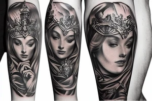 knight tattoo idea