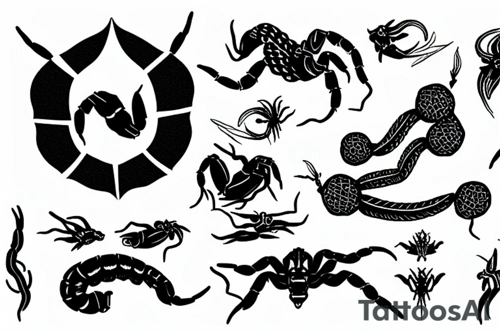 Scorpion tattoo idea