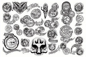 money tattoo idea