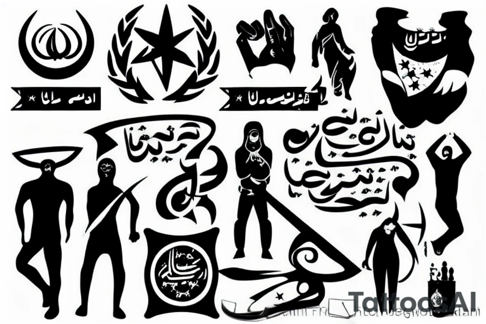 Iran protest rebel tattoo idea
