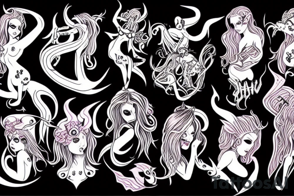 Succubus, tattoo idea