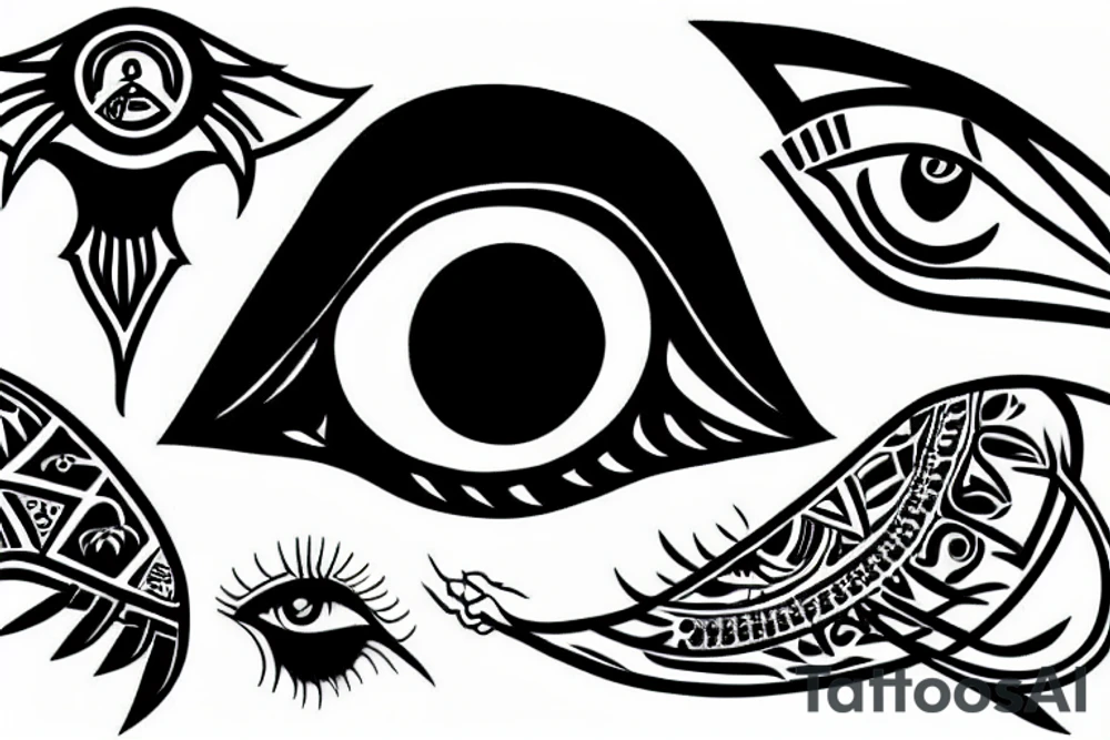 eye of horus tattoo idea