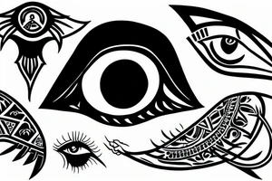 eye of horus tattoo idea
