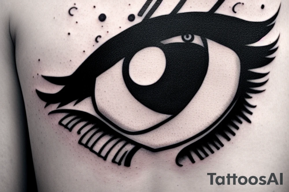 eye of horus tattoo idea