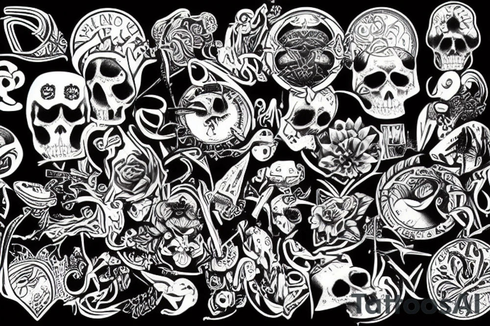 It is currently the initials JDM tattoo idea
