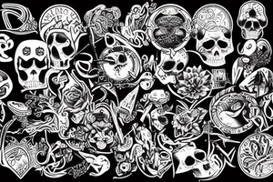 It is currently the initials JDM tattoo idea