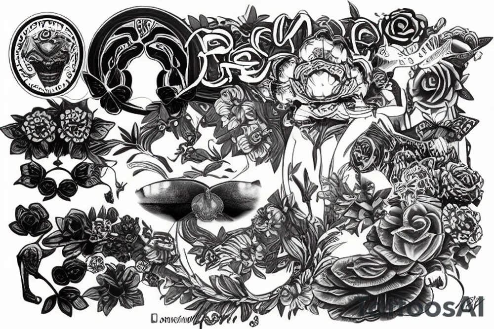 It is currently the initials JDM tattoo idea
