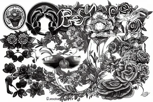 It is currently the initials JDM tattoo idea
