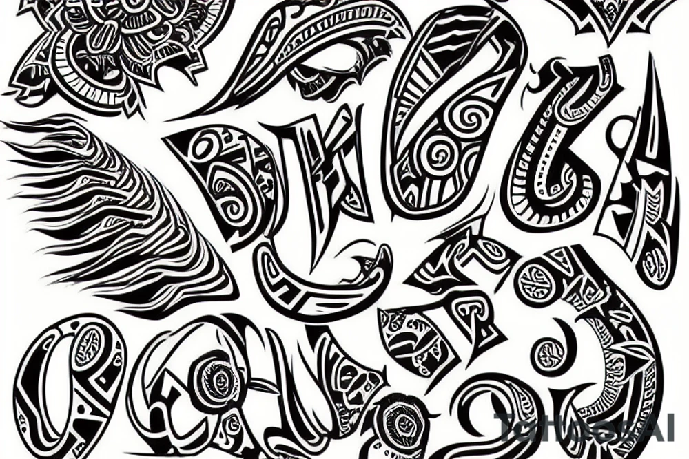 It is currently the initials JDM tattoo idea