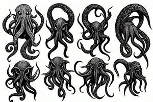 Cthulhu tattoo idea