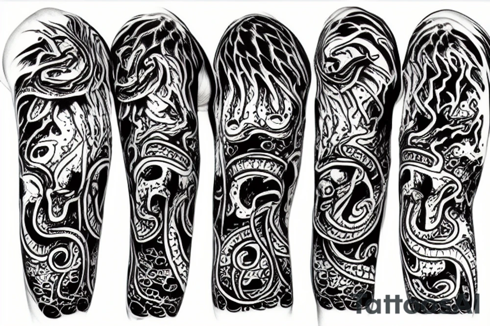 Cthulhu tattoo idea