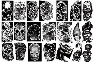 cosmic horror tattoo idea