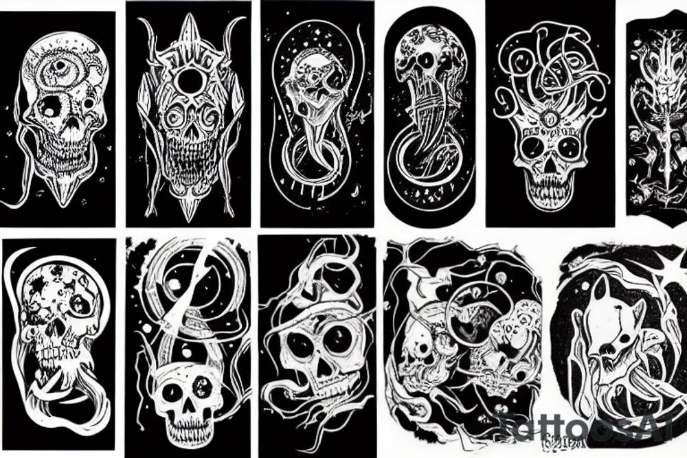 cosmic horror tattoo idea