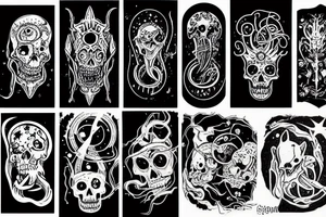 cosmic horror tattoo idea