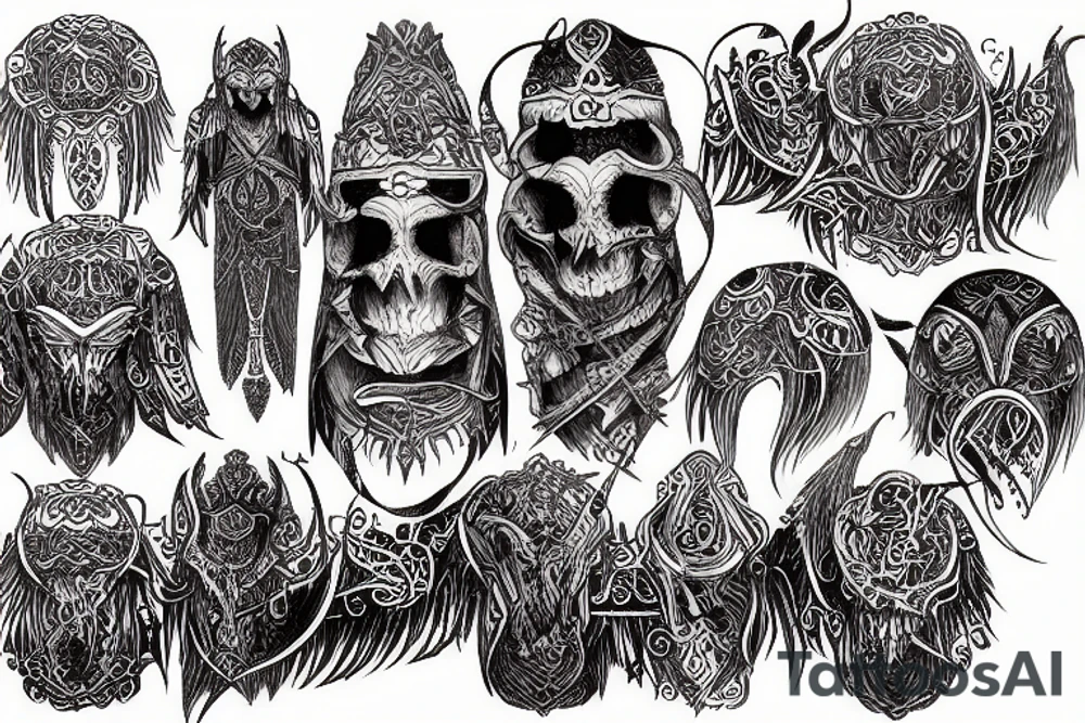 Hugin Munin tattoo idea