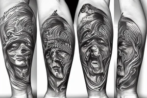poseidon allusion tattoo idea