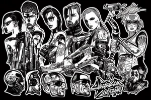 Cyberpunk 2077 tattoo idea