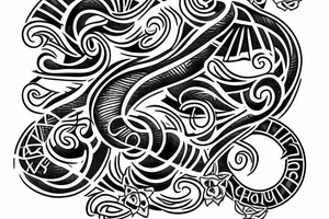The letters ASP tattoo idea