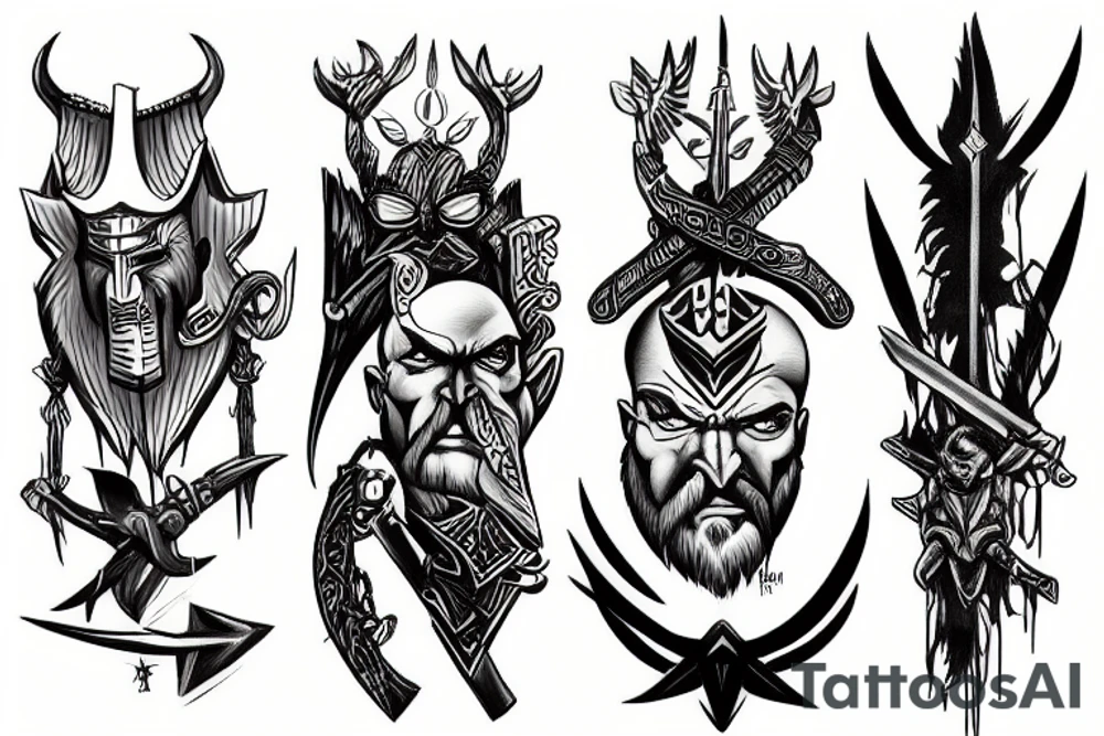 God of War tattoo idea