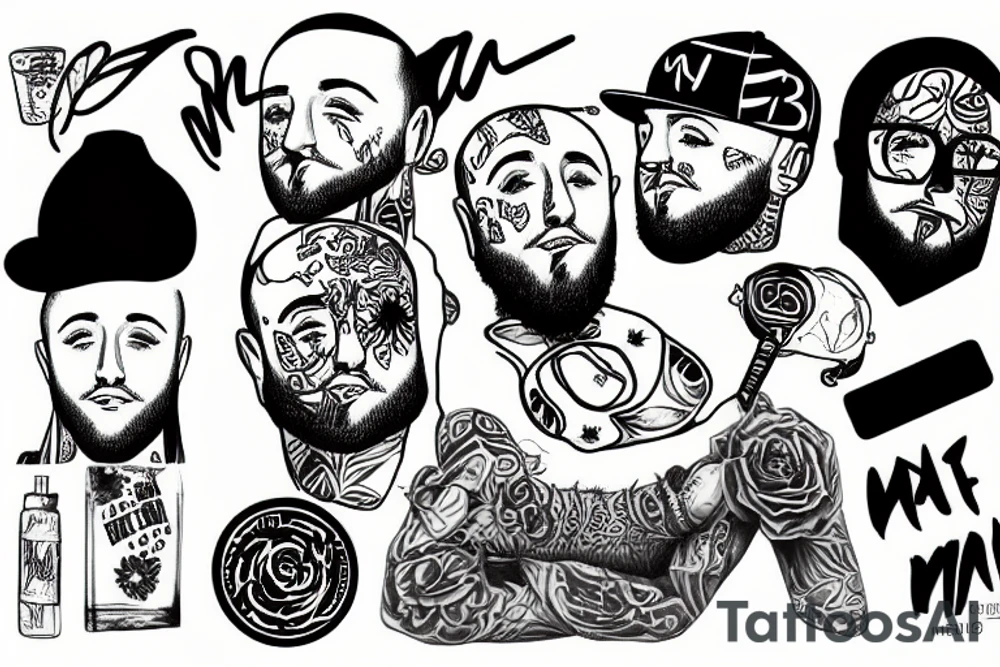 Mac Miller tattoo idea