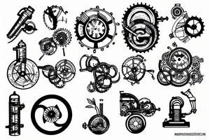 Mechanical engineering tattoo idea