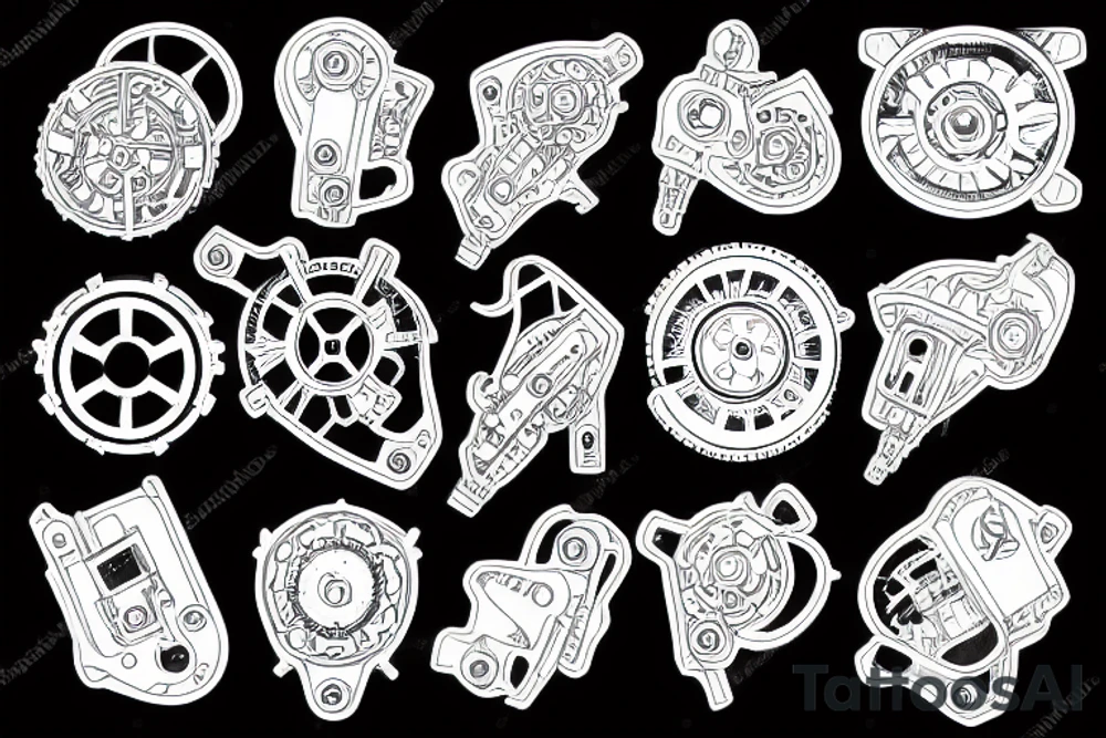 Mechanical engineering tattoo idea
