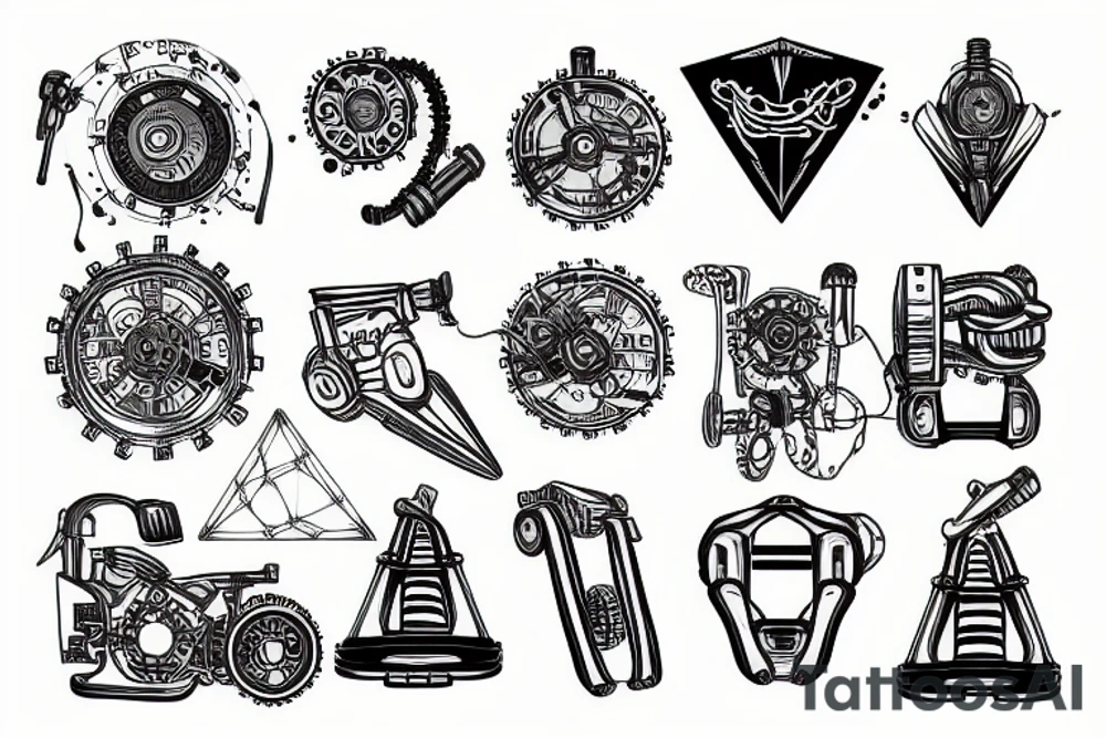 Mechanical engineering tattoo idea