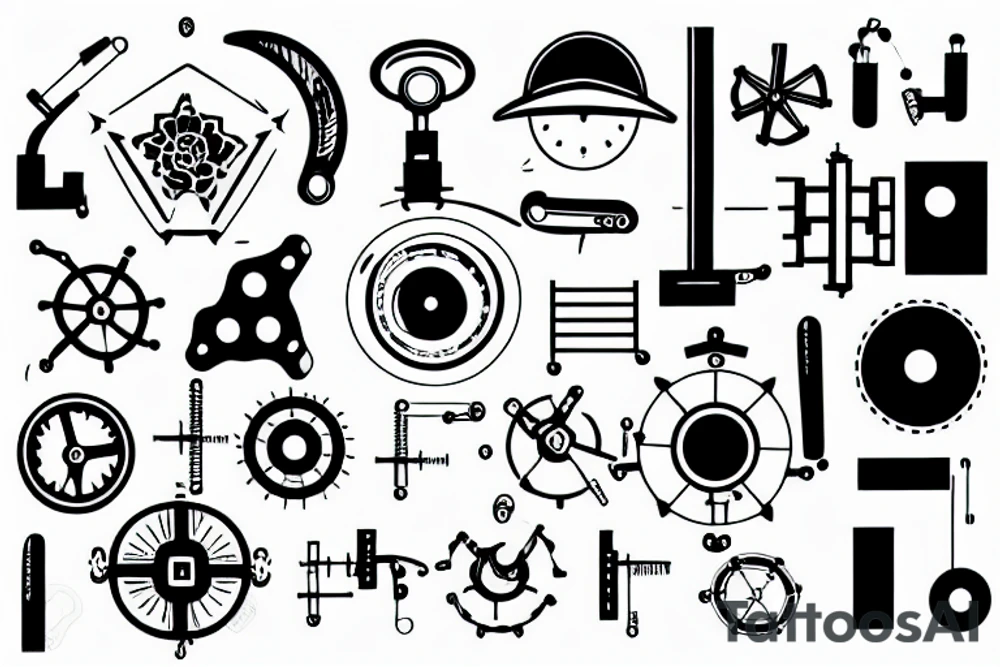 Mechanical engineering tattoo idea