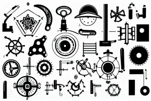 Mechanical engineering tattoo idea