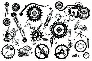 Mechanical engineering tattoo idea