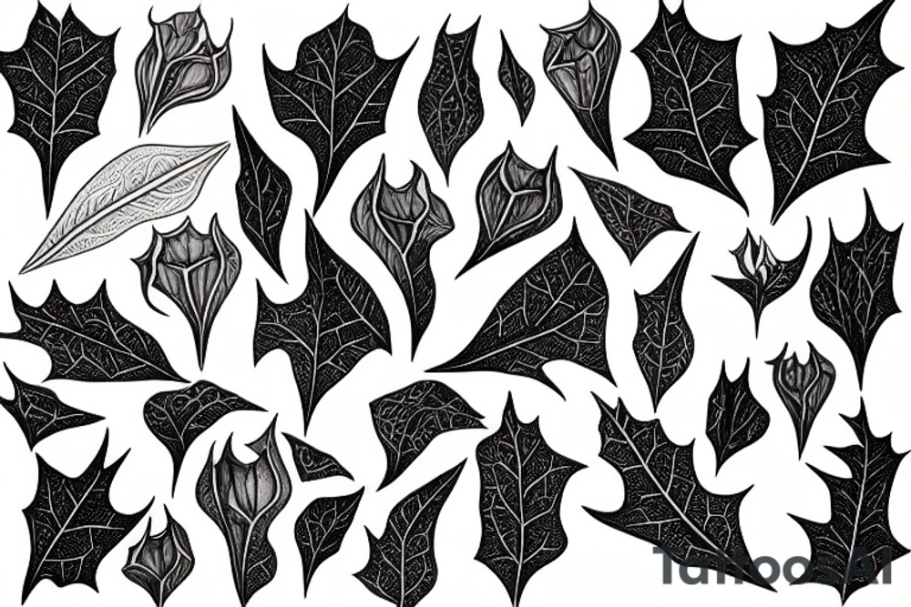 datura stramonium tattoo idea
