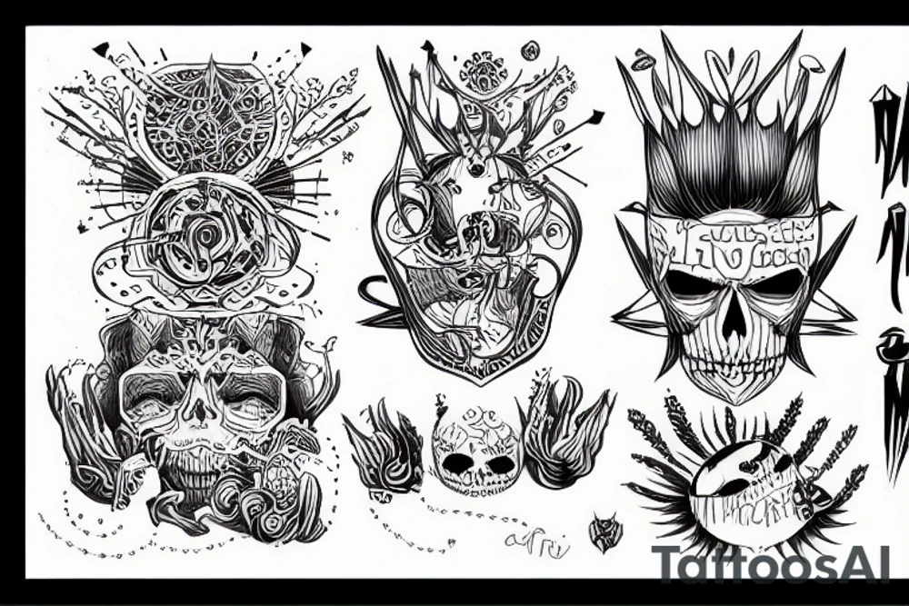 Mental fortress of a mind tattoo idea