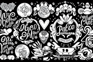Pacífico não é pacato tattoo idea