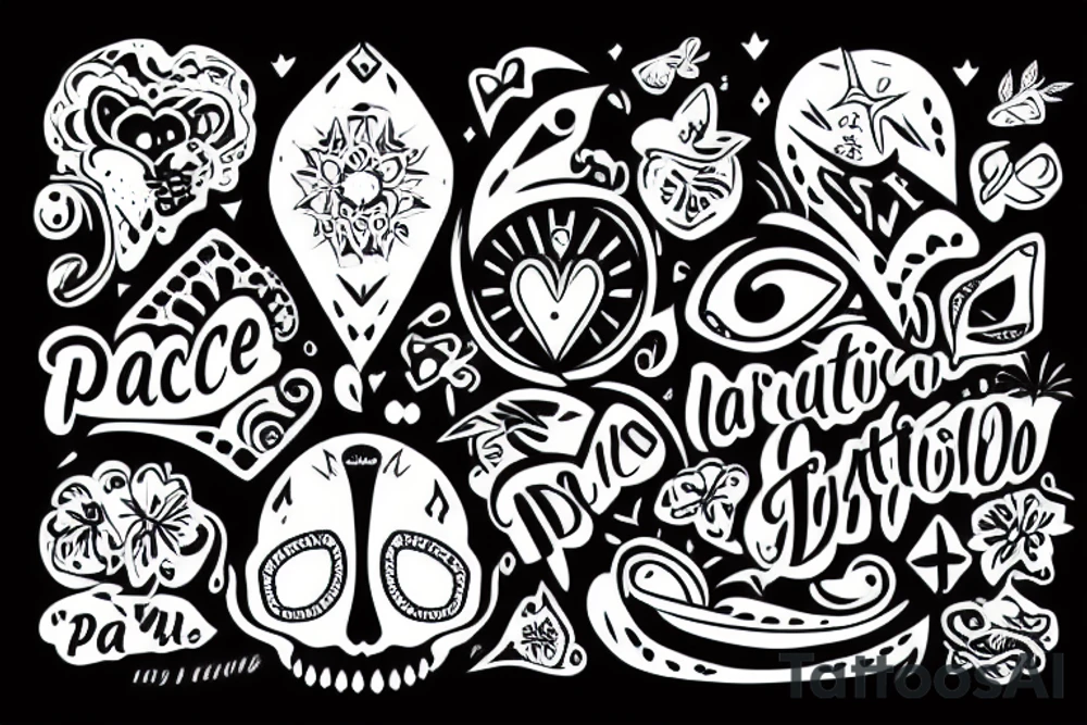 Pacífico não é pacato tattoo idea