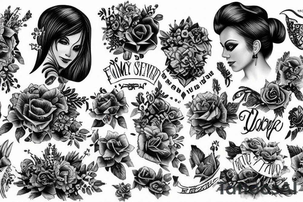 family tattoo idea