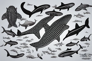 whale shark tattoo idea