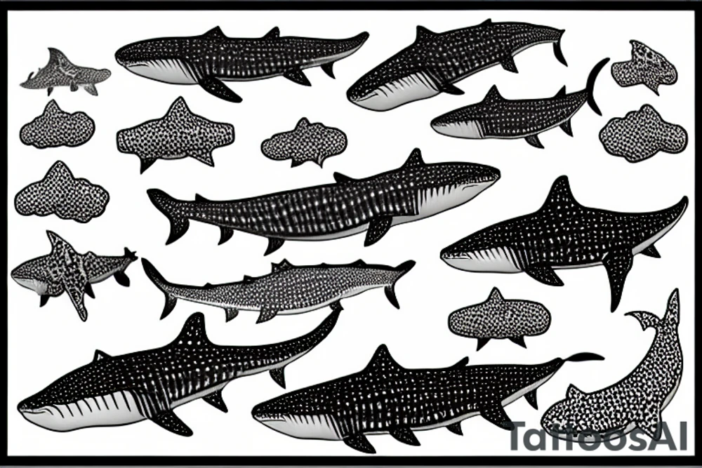 whale shark tattoo idea