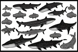 whale shark tattoo idea